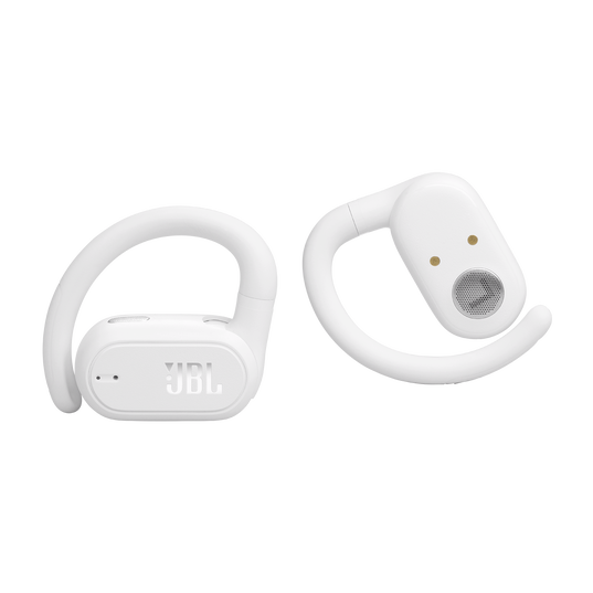 JBL Soundgear Sense - White - True wireless open-ear headphones - Front